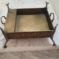 منقل برنجی قدیمی روسی