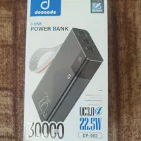 پاور بانک 30000 هزار 225 w با چراغ قوه سوپرشارژ
