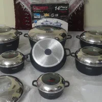 سرویس قابلمه چدن دسینی ایتالیا (اصلی و اورجینال)|ظروف پخت‌وپز|تهران, پونک|دیوار