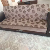 مبل هشت نفره تخت شو|مبلمان خانگی و میز عسلی|گرمی, |دیوار