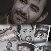 پرتره سیاه قلم ،امضای لوکس خانه شما|تابلو، نقاشی، عکس|کاخک, |دیوار