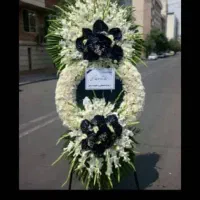 تاج گل پایه فلزی چوبی جام دسته و سبدگل فانتزی