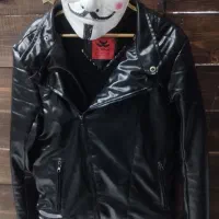 کاپشن چرم سایز XL