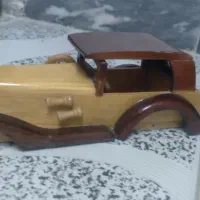 کالسکه چوبی|اسباب‌بازی بچه|اصفهان, رهنان|دیوار