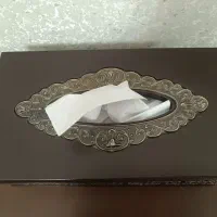 ست سطل اشغال و جا دستمال کاغذی