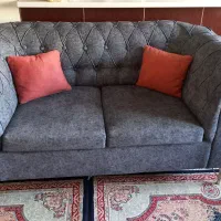 مبلمان ۷نفره همراه با جلومبلی و عسلی درحد نو|مبلمان خانگی و میز عسلی|پردیس, فاز ۳|دیوار