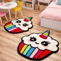 فرشینه مدرن مدل کیک رنگی