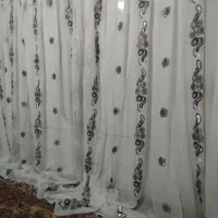 پرده پلیسه 4متری نو