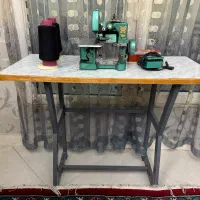 چرخ خیاطی سردوز چینی سبز + میز