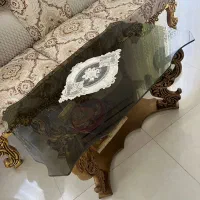 مبل ۷ نفره سلطنتی|مبلمان خانگی و میز عسلی|رشت, فلسطین|دیوار