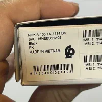 موبایل نوکیا 106 اصل ویتنام دوسیم بدون دوربین دکمه|موبایل|تهران, جمال‌زاده|دیوار