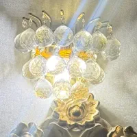 دیوارکوب کریستالی