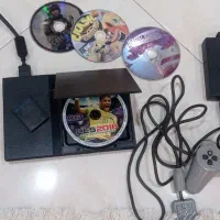 پلی استیشن 2 دو دسته با تمام لوازم