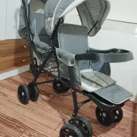 کالسکه دوقلو مارک دلیجان|کالسکه و لوازم جانبی|خمینیشهر, |دیوار