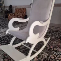 صندلی راک. صندلی راحتی مادربزرگ ،  چوبی