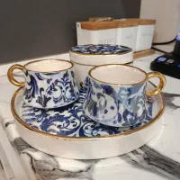 سرویس چایی خوری سرامیکی جذاب و مینیمال