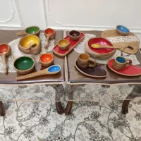 سرویس سفالی دست ساز