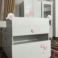 سرویس نوزاد و نوجوان در حد نو|تخت و سرویس خواب|مشهد, شفا|دیوار