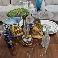 میوه خوری دور چین دار و ظروف قدیمی