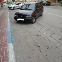 پراید عنابی روغنی مدل 83