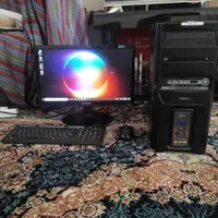 کامپیوتر گیمینگ CORE i5 رم 8 مانیتور LED 19|رایانه رومیزی|زنجان, |دیوار