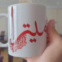 ماگ اسم میترا  سالم و تمیز
