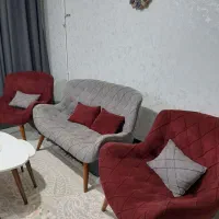 مبل و جلو مبلی طرح چستر|مبلمان خانگی و میز عسلی|اهواز, پدافند|دیوار