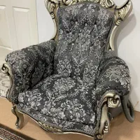 مبل سلطنتی9نفره|مبلمان خانگی و میز عسلی|میاندوآب, |دیوار