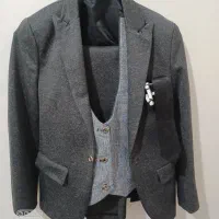 کت و شلوار  ژیله و کراوات بچه گانه ست