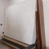 تخت وتشک اصل طبی فنری 10 سال ضمانت رویال