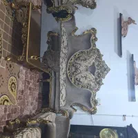 مبل سلطنتی 9نفره چوب راش درحدنو