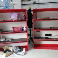 قفسه دکوری مغازه  ام دی اف|کتابخانه، شلف، قفسه‌های دیواری|بوشهر, |دیوار