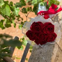 باکس و دسته گل