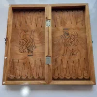 تخته نرد چوب روکش راش