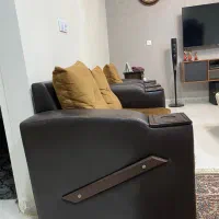 مبل راحتی چرم سالم