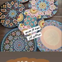 آموزش میناکاری روی ظروف سفال|خدمات آموزشی|مسجد سلیمان, |دیوار