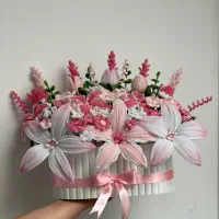 گل ولنتاین|گل مصنوعی|باغستان, |دیوار