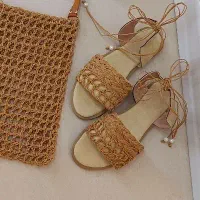 صندل رافیا سایز ۴۰ نو