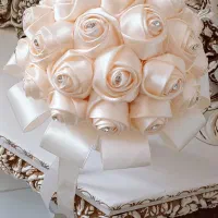 دسته گل عروس|گل مصنوعی|مرودشت, ثبت احوال|دیوار