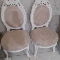 مبل تمیز وسالم ۹ نفره چوب گردو