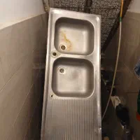 سینگ ظرفشویی دوقلو|آب‌چکان و نظم‌دهنده ظروف|گرگان, |دیوار