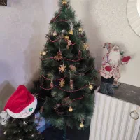 درخت کریسمس بزرگ و کوچک