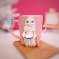 ماگ با طرح سازه خمیری