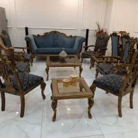 فروش مبلمان۹نفره و میز ناهار خوری ۸نفره|مبلمان خانگی و میز عسلی|اصفهان, بوستان آینه خانه|دیوار