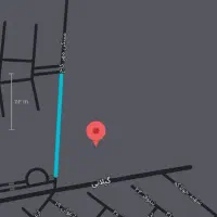 زمین هنگ مرزی کنار مسکن کاج