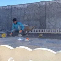کاشی کاری وسنگ کاری .استخر .دیوار کشی .سیمانکاری|خدمات پیشه و مهارت|چهارباغ, |دیوار