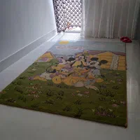 یک عدد فرش عروسکی بچگانه ویک عدد گلیم آشپز خانه|گلیم، جاجیم، گبه|تربت جام, شیخ احمد جامی|دیوار