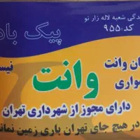 استخدام راننده با وانت