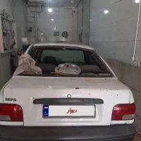 پراید مدل ۹۳ تصادفی