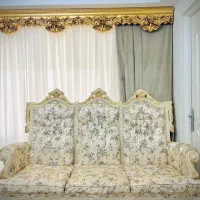 مبلمان ۹نفره تمام چوب